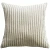 Mulberi Spencer Ivory Natural Feather Filled 100% Linen Cushion 50x50cm