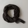 Sophie Spots Maxi Black Sand Scarf