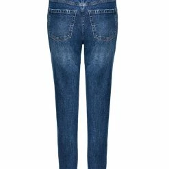 Among The Brave Fashion Stella Mid Blue Slim Leg Denim Jean