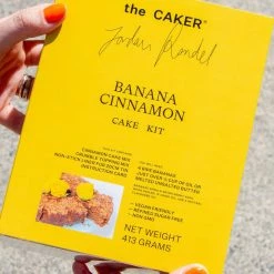 The Caker Banana Cinnamon Crumble Cake Kit