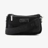 Nakedvice Accessories The Hunter Silver Hardware Black Nylon Bag