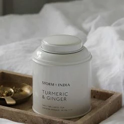 Storm + India Tea Turmeric + Ginger Tea Tin