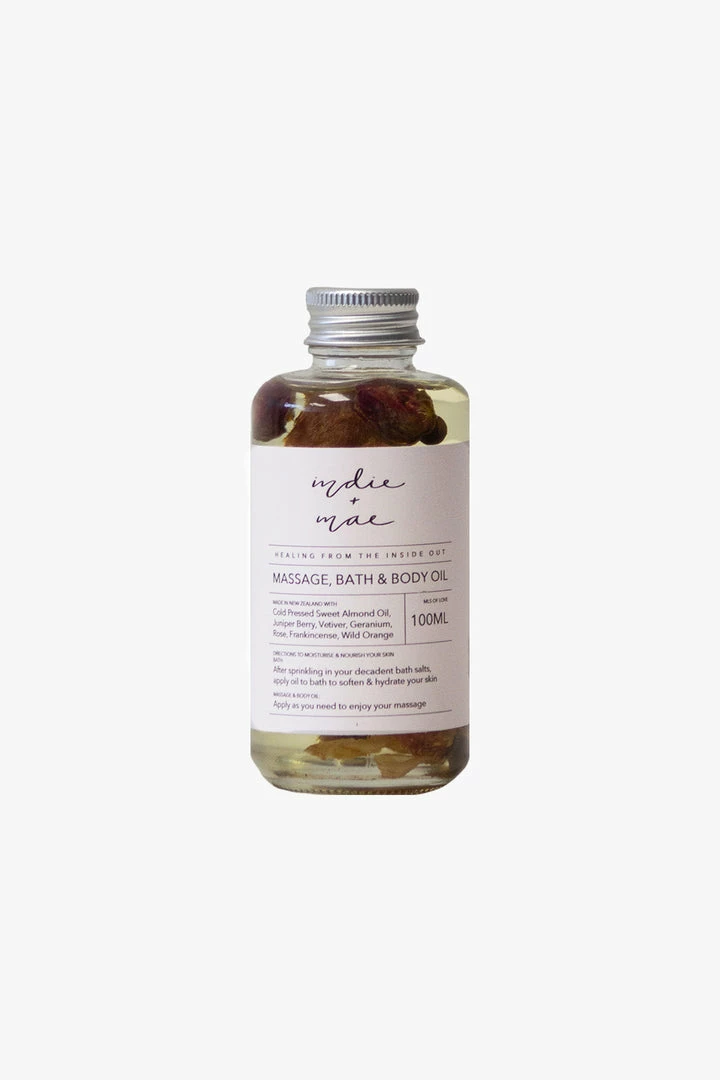 Indie + Mae Massage Bath + Body Oil