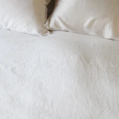 Home Lab 100% Silk Beauty Pillowcase Clean White 48x73cm