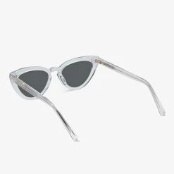 Status Anxiety Villain Clear Cat Eye Sunglasses Accessories