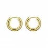 Brie Leon Everyday Mini 18k Gold Plated 925 Sterling Silver Base 1.9cm Hoop Earrings