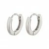 Pilgrim Accessories Arnelle Mini Silver Plated Hoop Huggy Earrings