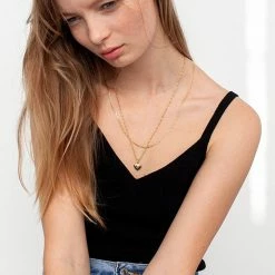 Brie Leon Novia Gold Chain Necklace 65cm Accessories