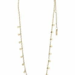 Pilgrim Panna Gold Multi Mini Charm Necklace Accessories