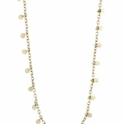 Pilgrim Panna Gold Multi Mini Charm Necklace Accessories