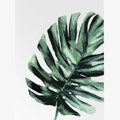 Papier HQ White Palm White Framed A2 Print