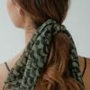 Sophie Accessories Waves Scarf Mini Khaki
