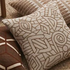 Weave Dali Cushion Spice 50x50cm Duck Feather Inner Cushion, Throws & Linen