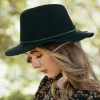 Brixton Accessories Wesley Fedora Black Wool Felt Hat