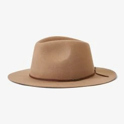 Brixton Accessories Wesley Packable Fedora Mojave Wool Felt Hat