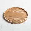NED Collections Willow Circular Natural Large Tray