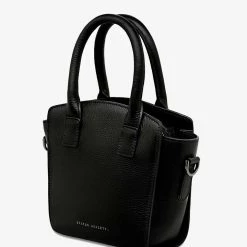 Status Anxiety Worst Behind Us Black Leather Bag