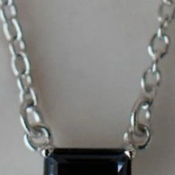 Sophie You Rock Necklace Black Silver Accessories