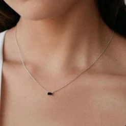 Sophie You Rock Necklace Black Silver Accessories