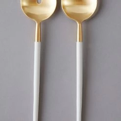 Nel Lusso Gift The Hostest With The Mostest Bianco Salad Servers