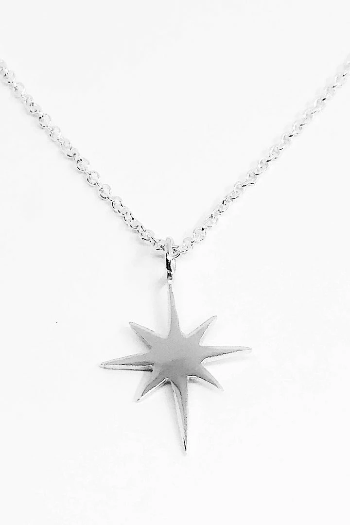 Audrey Loves Ruby Accessories Starburst Necklace