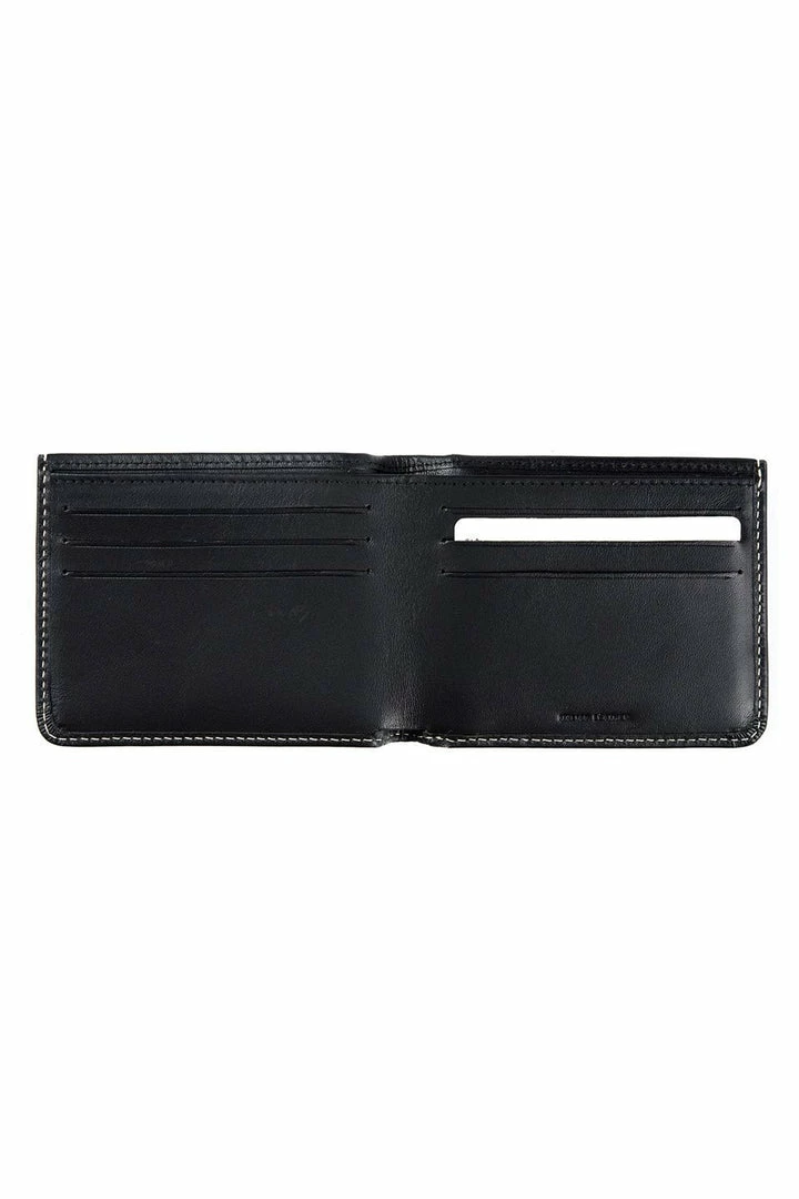 Status Anxiety Alfred Black Leather Unisex Wallet