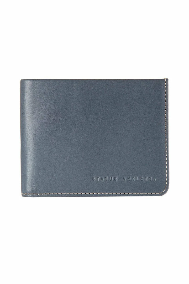 Status Anxiety Alfred Black Leather Unisex Wallet