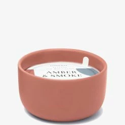 Paddy Wax Wabi Sabi Amber + Smoke Small Ceramic Candle 99g