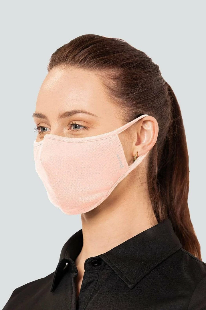 Aviro Accessories Antiviral Blush Face Mask