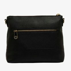Elms+King Accessories Avoca Black Crossbody Bag