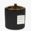 Paddy Wax Gifts For Her Hygge Bergamot + Mahogany Ceramic Large Candle Brass Lid 425g