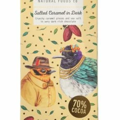 Bennetto Salted Caramel In Dark Chocolate (buttercup) 100g Home & Beauty