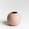 NED Collections Living & Decor Boban Blush Pink Round Vase