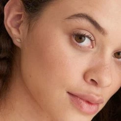 Ania Haie Wild Soul Evil Eye 4mm Gold Stud Earrings