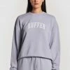 Huffer Slouch Drop Out Iris Logo Cotton Crew