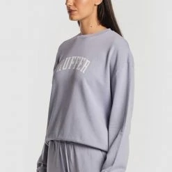 Huffer Slouch Drop Out Iris Logo Cotton Crew