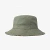 Brixton Petra Reversible Military Olive Leopard Bucket Hat Accessories