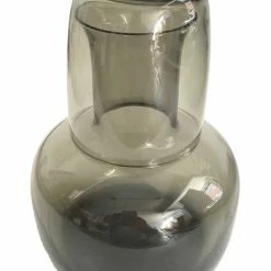 Nel Lusso Gift The Hostest With The Mostest Charcoal Carafe And Glass Set
