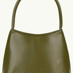 Brie Leon Chloe Top Handle Forest Green Bag Accessories