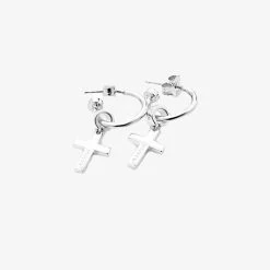 Stolen Girlfriends Club Accessories Cross Anchor Sleeper Earrings