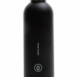 Good For Lifetime Black Charcoal Thermal Bottle Support Local Gifts
