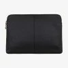 Elms+King Double Bowery Black Vegan Leather Wallet
