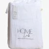 Home Lab Cushion, Throws & Linen 100% French Linen Duvet Cover Set Super King White
