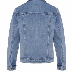 Among The Brave Charlie Mid Blue Denim Jacket Fashion