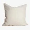 Home Lab Cushion, Throws & Linen 100% French Linen Euro Pillowcase Natural Oatmeal 65 X 65cm