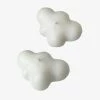 Master + Jack Extra Small Clouds White Candle Unscented H5cm X W7cm Living & Decor