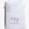 Home Lab Cushion, Throws & Linen 100% French Linen Duvet Cover Set King White