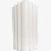 Master + Jack Gatsby White Candle Unscented H10cm X D4cm Living & Decor