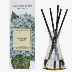 George & Edi Reed Diffuser Set Grapefruit And Mint