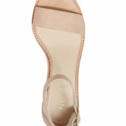 Grady Nude Leather Ankle Strap Heel Accessories